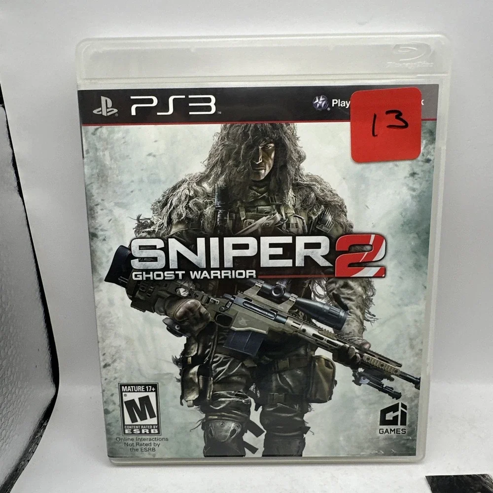 Sniper 2 Ghost Warrior PS3 Sony PlayStation 3 2016 CIB Complete Manual EXCELLENT